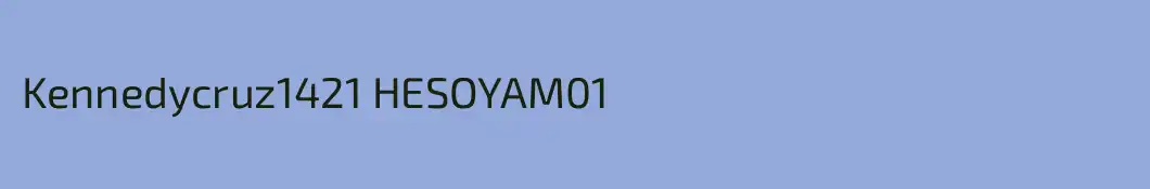 Kennedycruz1421 HESOYAM01